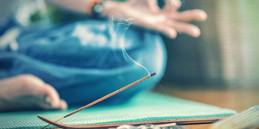 USING INCENSE FOR MEDITATION