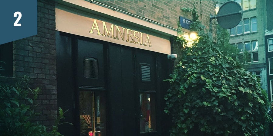 Coffeeshop Amnesia Amsterdam