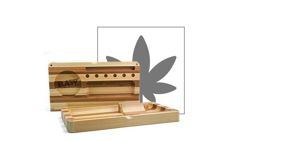 RAW Bamboo Backflip Tray (3 parts)