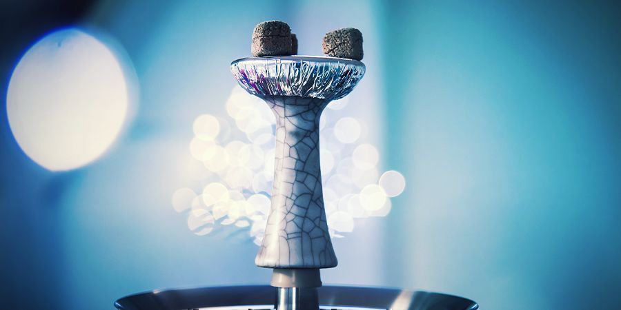 SMOKE HASH IN A HOOKAH
