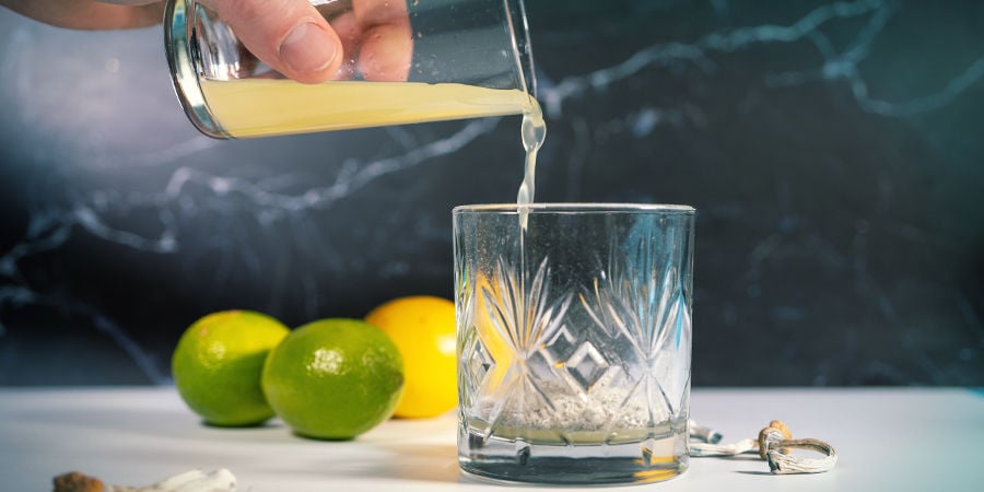 Lemon Tek Directions: Juice The Lemons And Pour Over The Mushroom Powder