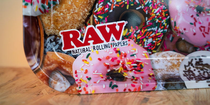 RAW Donuts Rolling Tray