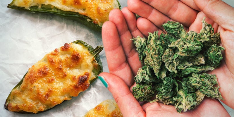 Spice Up Your Baked Jalapeño Poppers With Cannabis