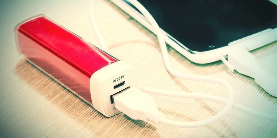A solar/windup phone charger