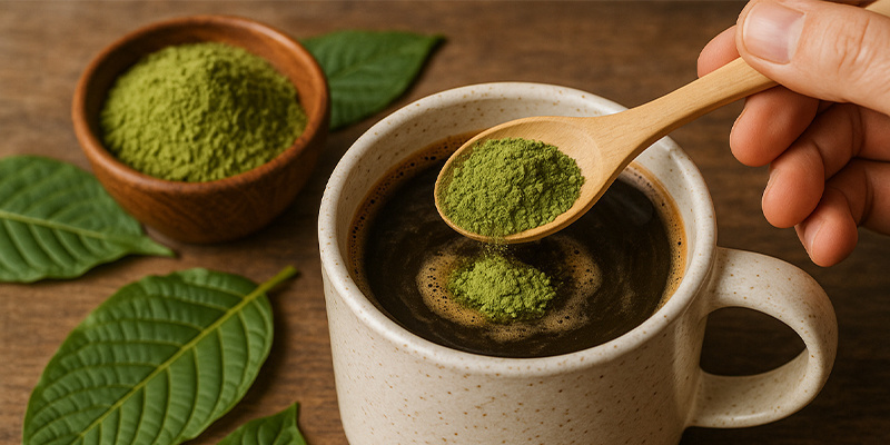 The case of mixing kratom and coffee