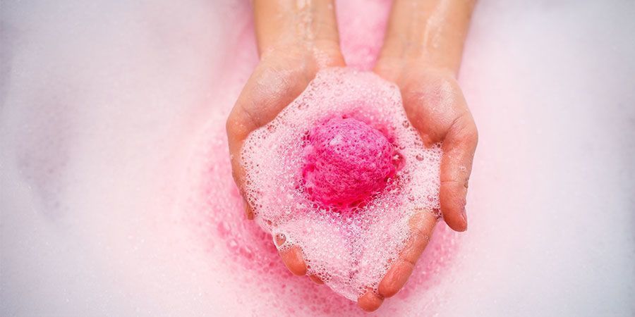 Try Relaxing With A Bath Bomb