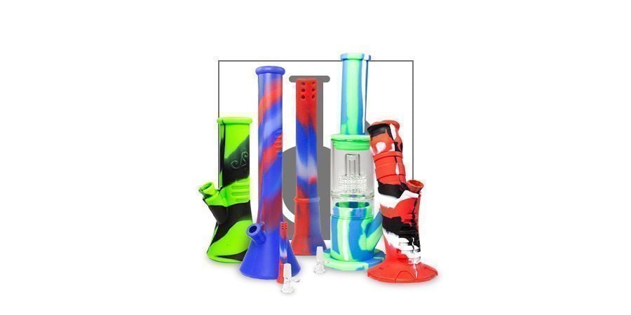 Silicone bongs