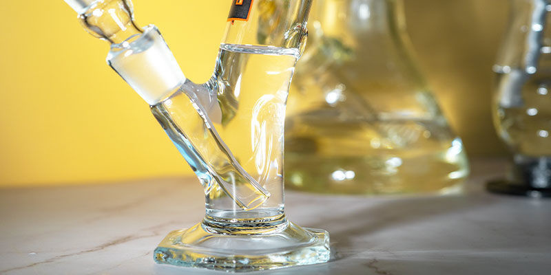 Why do we put water in a bong?