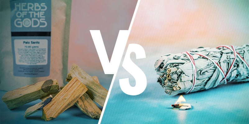 Palo Santo Wood vs Sage