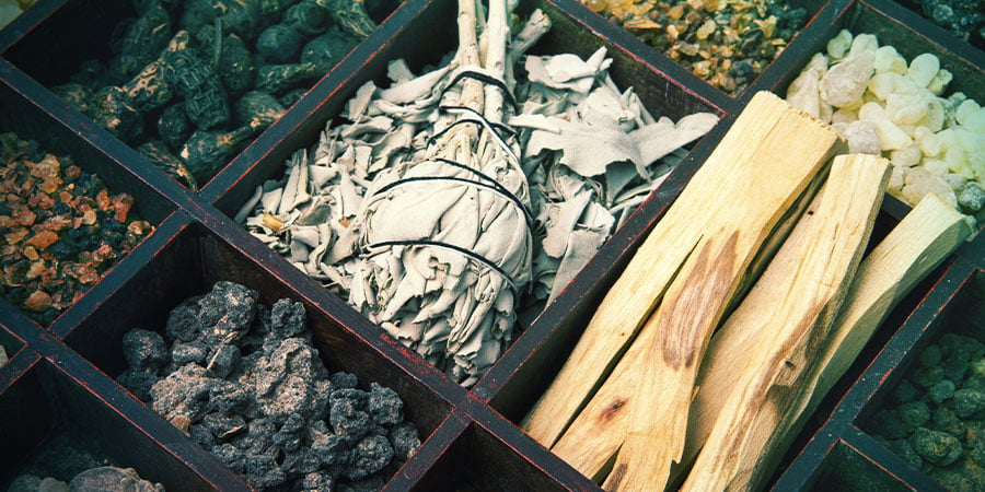 Different types of incense