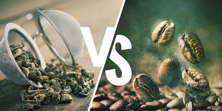 GUNPOWDER TEA VS COFFEE