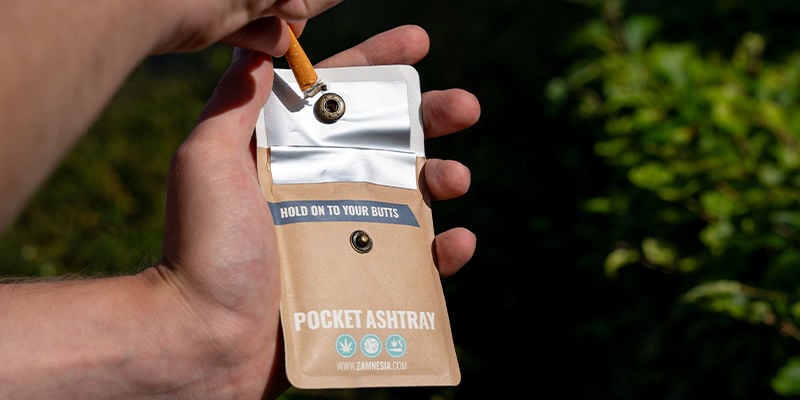 Pocket Ashtray (Zamnesia)