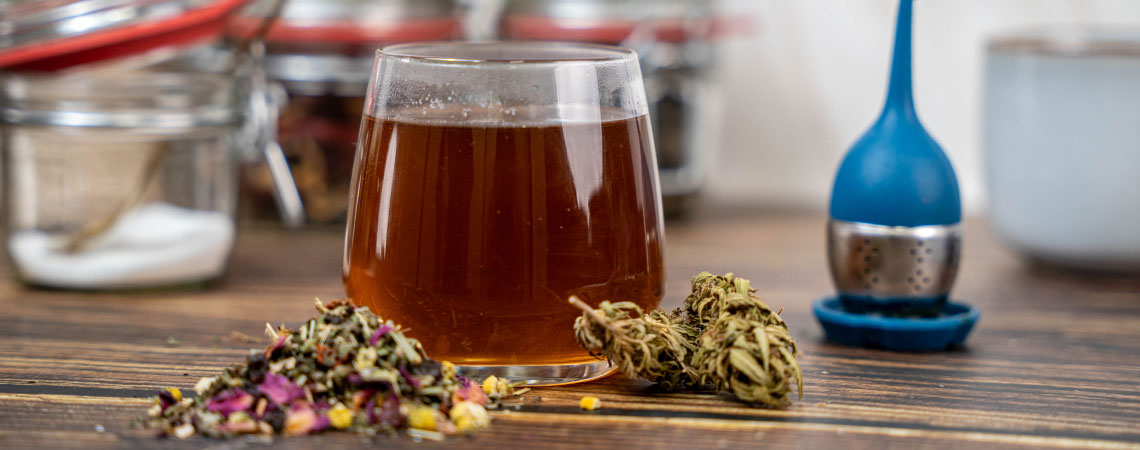 How to make cannabis tea