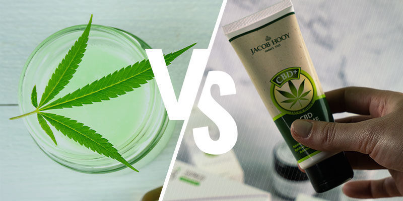 THC Topicals vs CBD Creams