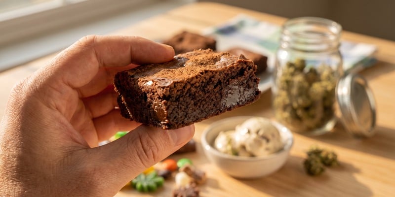 Cannabis-infused edibles