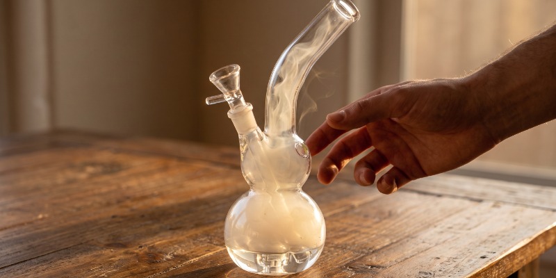 Glass Bong Double Bowl