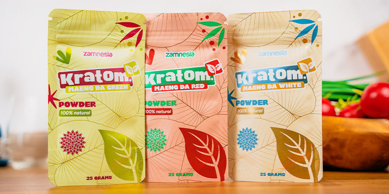 The different types of kratom