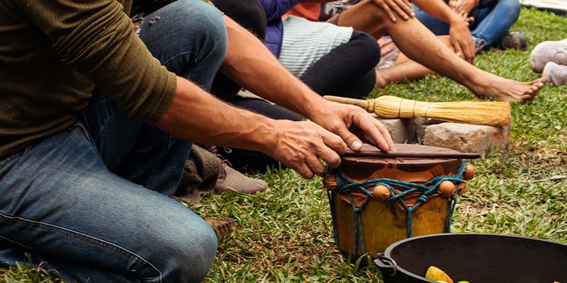 Ceremonial peyote music