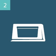 Insert grow kit into grow bag