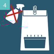 Mushroom pinning stage