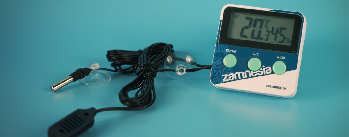 How To Use The Zamnesia Hygrometer/Thermometer 