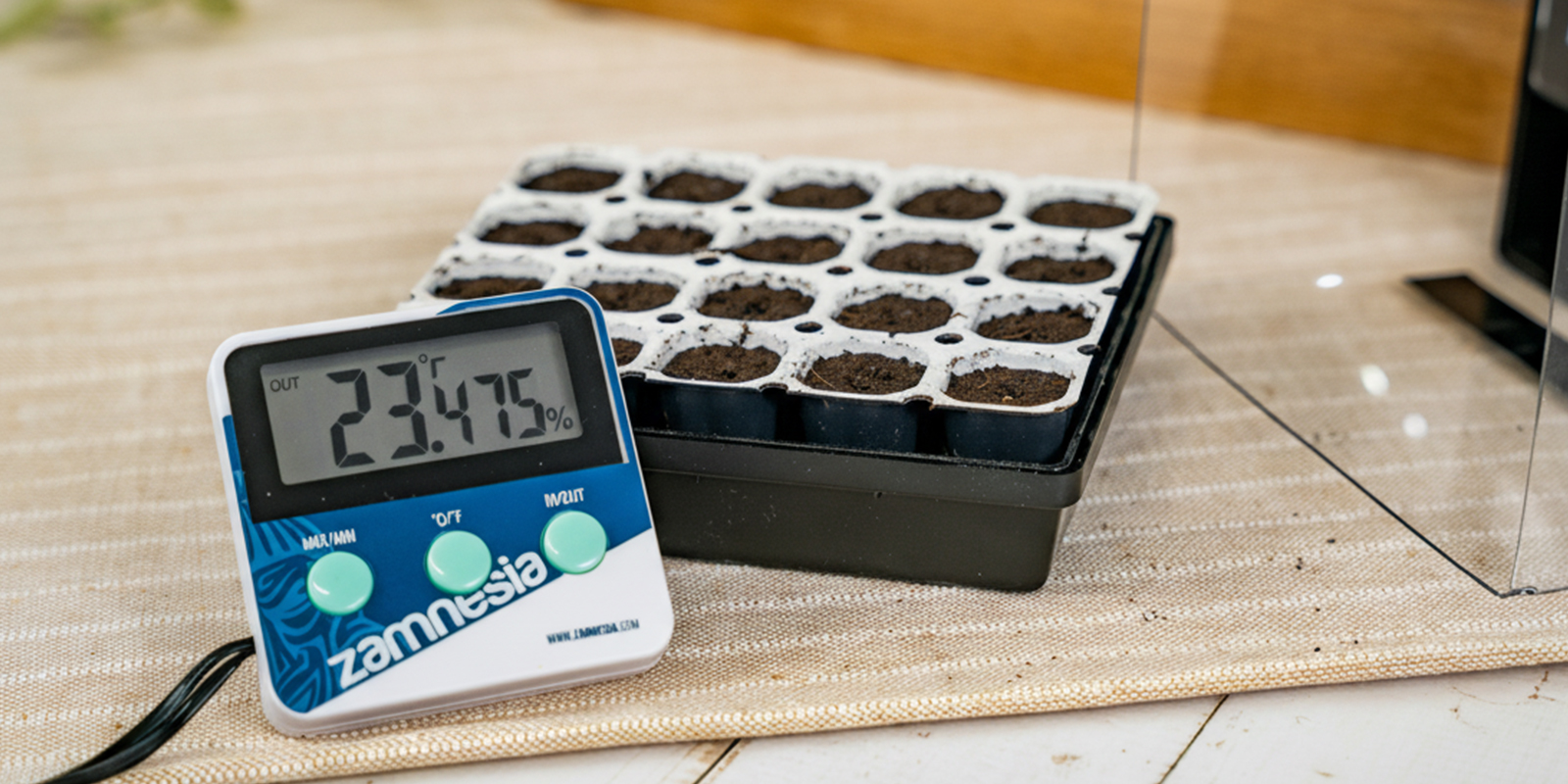 Optimal conditions for germination