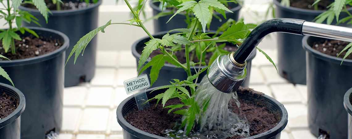 Flushing Cannabis: The Complete Guide (When, How & the Science Behind It)