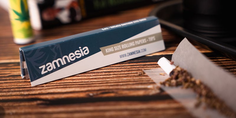 Zamnesia Rolling Papers King Size + Tips