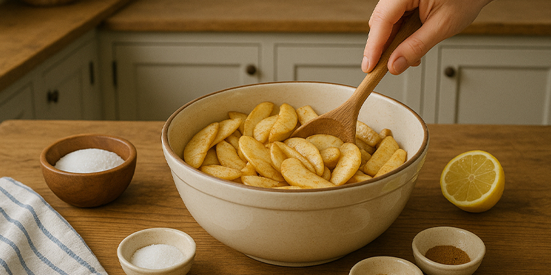 Make the filling Make the filling