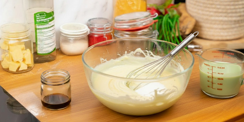 Mix the wet ingredients Mix the wet ingredients