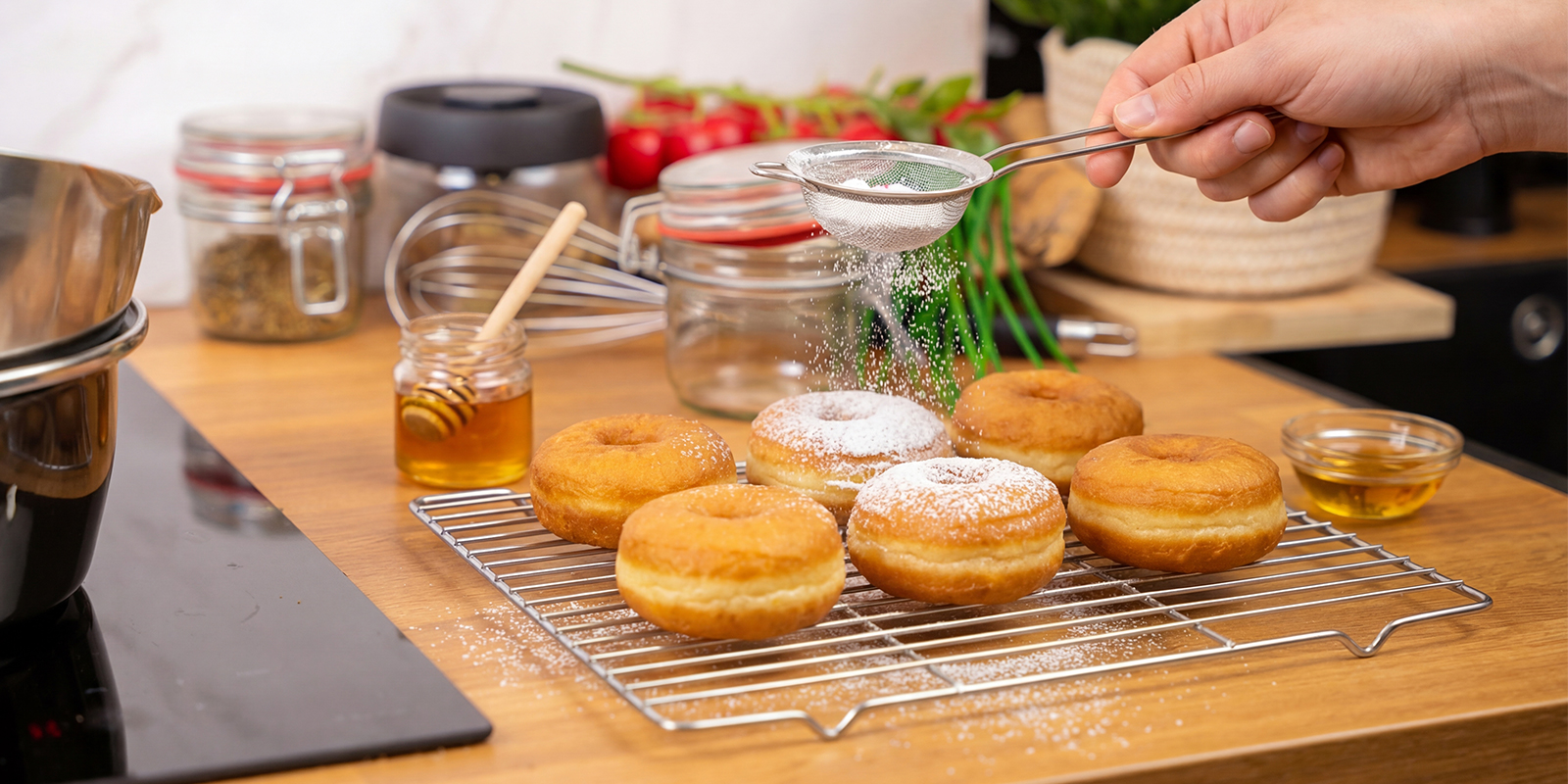 Cool and glaze Cool and glaze